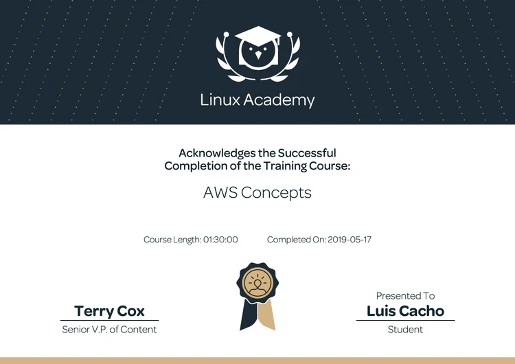 Linux Academy - AWS Concepts