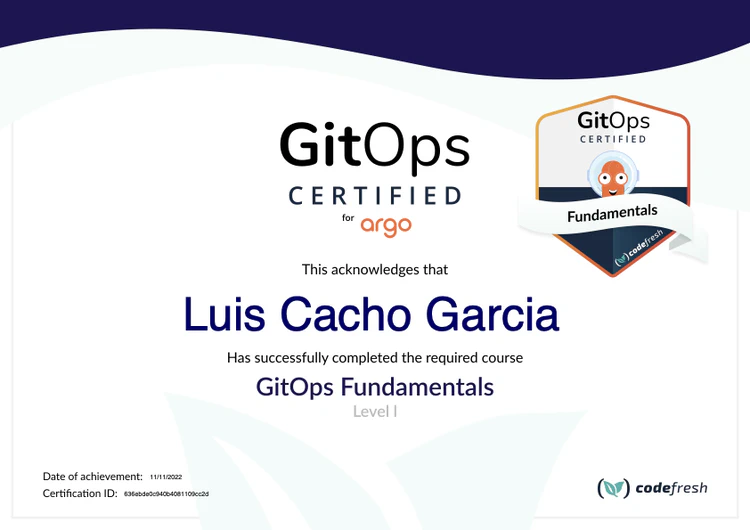 Codefresh - GitOps Fundamentals - ArgoCD