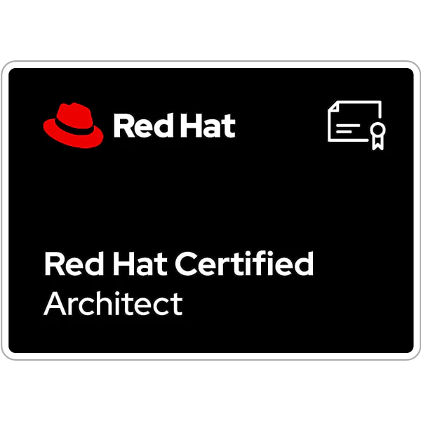Red Hat - Red Hat Certified Architect (RHCA) - 2022/01/17