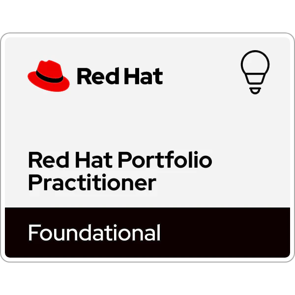 Red Hat - Red Hat Portfolio Practitioner - 2023/04/11